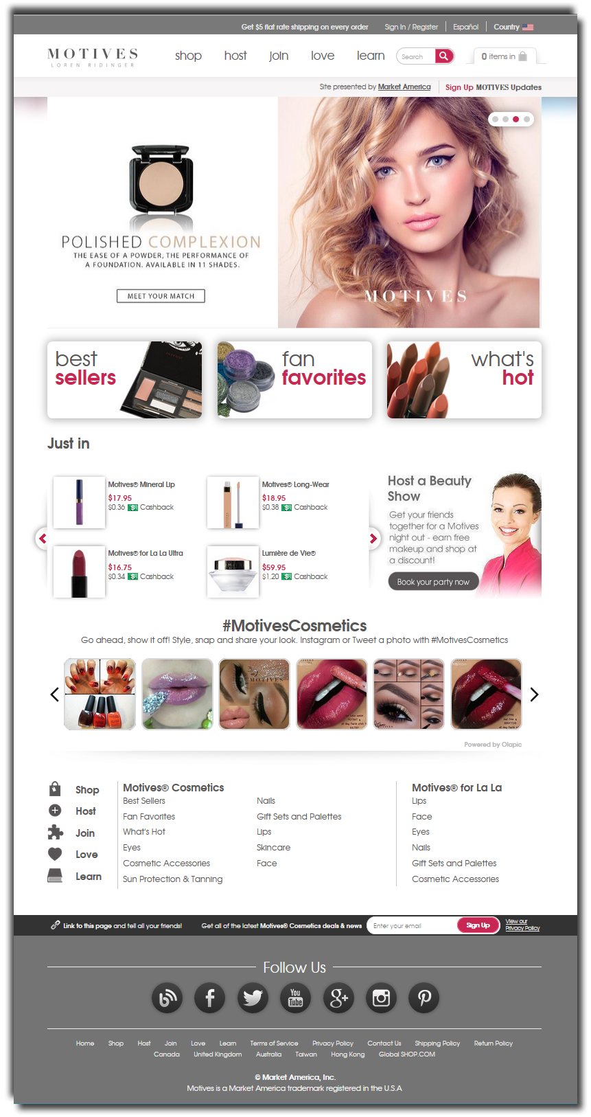 Motives Cosmetics in the NY Area